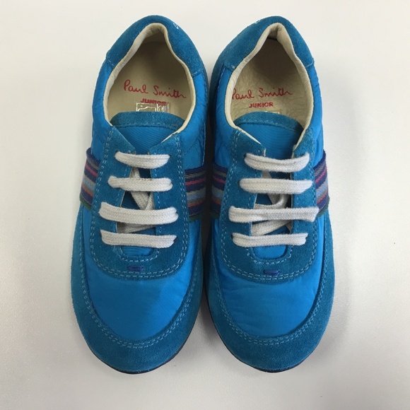 Paul Smith Junior Suede Moog Sneakers - Picture 4 of 5